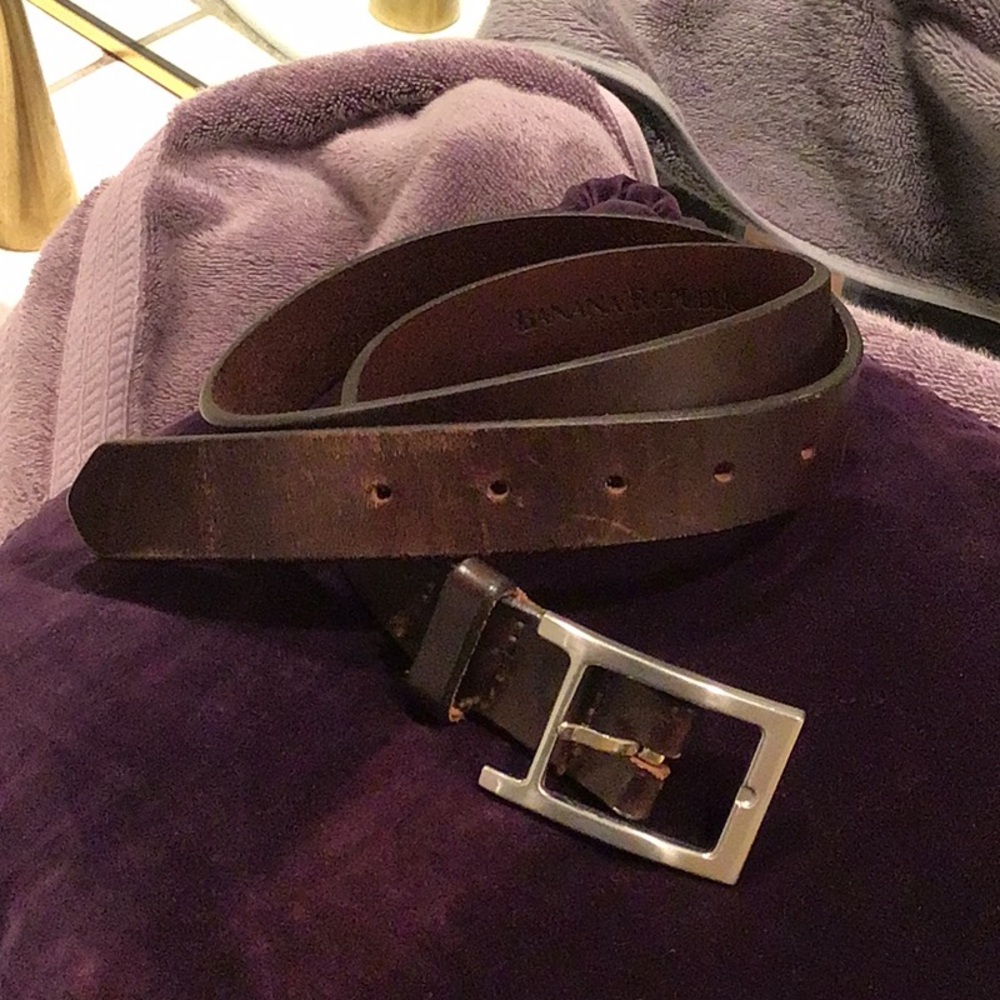 Banana Republic full leather sized 34/w 🇺🇸 made. Used conditions